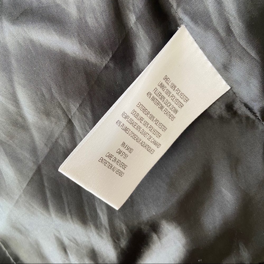 Calvin Klein black puffer jacket size Medium - Picture 9 of 11